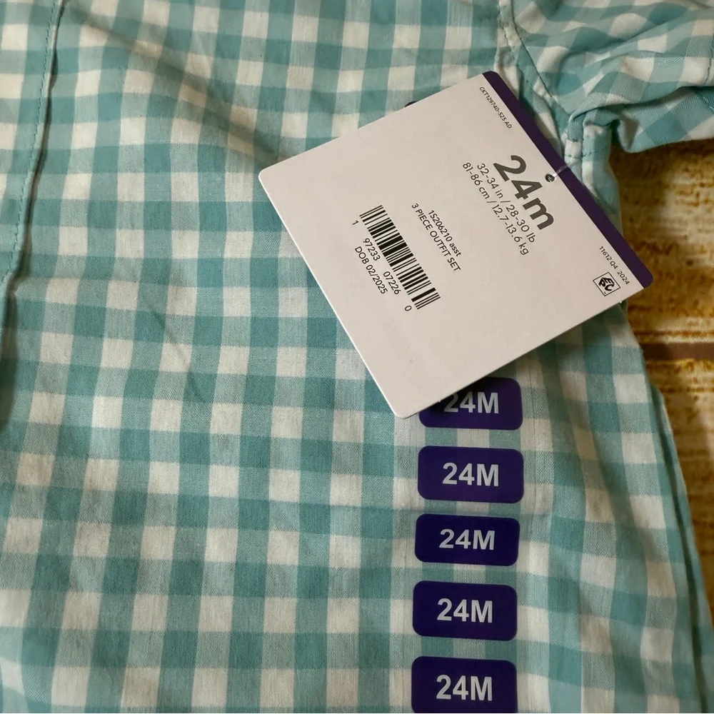 Carter's Baby Boys 3-Piece‎ Outfit Set 24 months